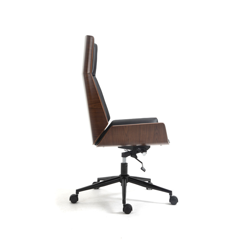 Silla de oficina AH-1060 Eames Style Bentwood con asiento trasero alto reclinable