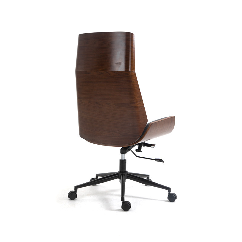 Silla de oficina AH-1060 Eames Style Bentwood con asiento trasero alto reclinable